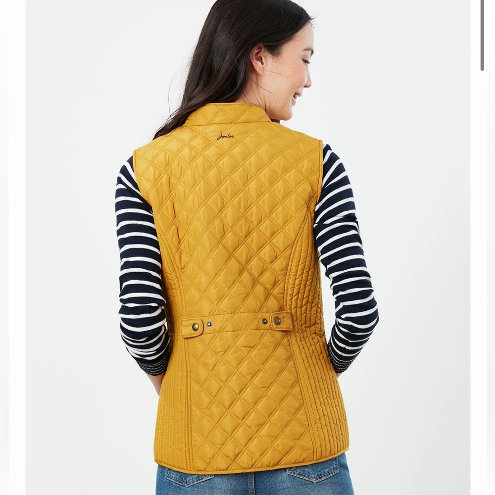 Joules Minx Quilted Vest - Like New - Size 10 - Picture 3 of 6